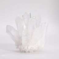 Ručne Vyrobený Prírodný Kremeň  - Čitsý Kremeň (approx 250-300gm 8cm)