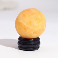 Žltý Nefrit na Stojane zo Zlatého Kameňa - Saturn 40mm