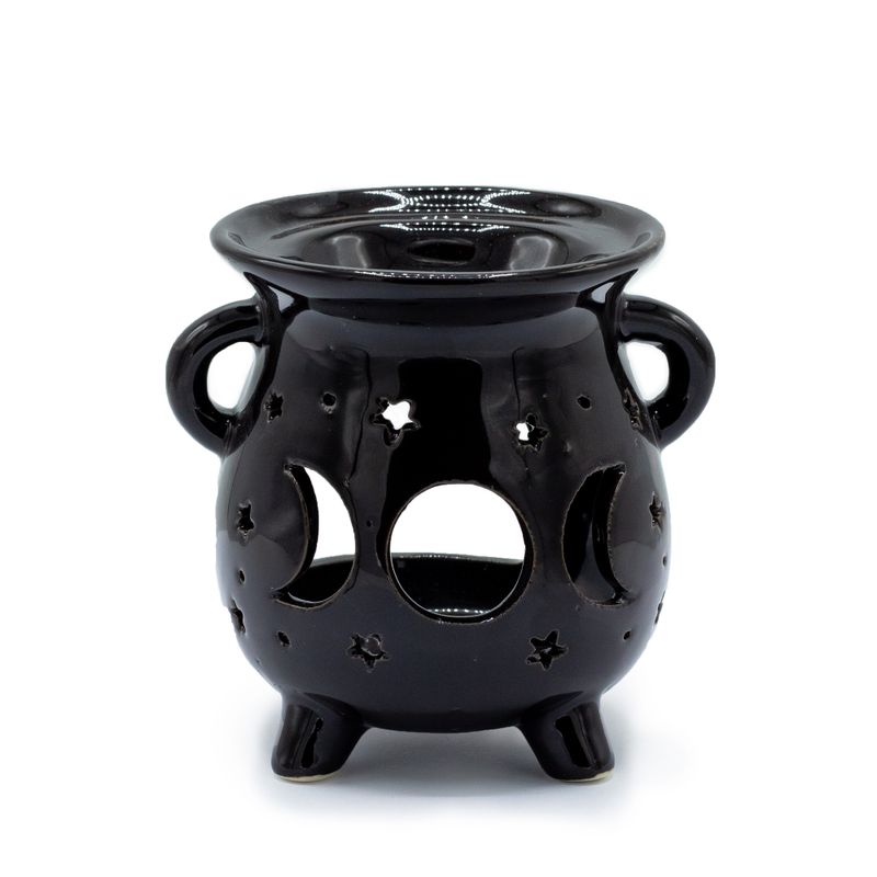 Kotlíková Aroma Lampa - Fáza Mesiaca - Čierna