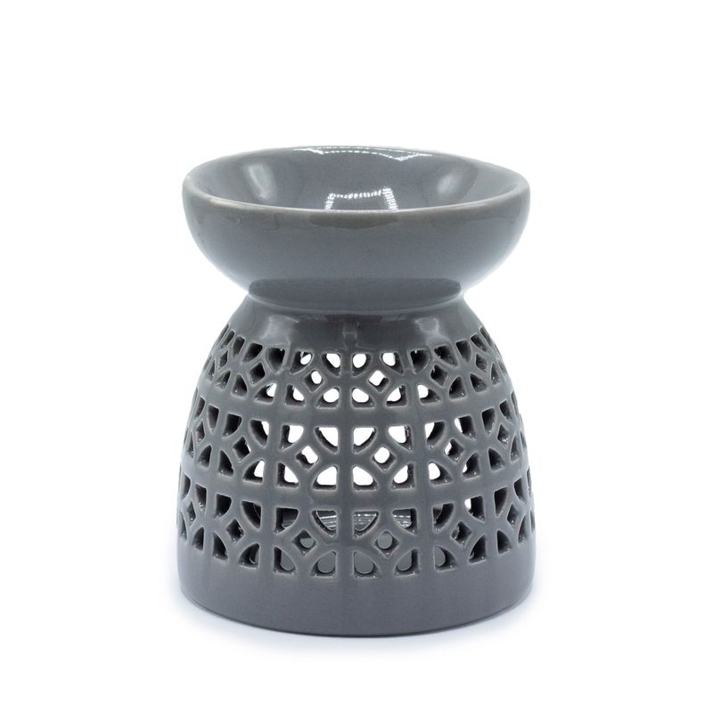 Klasická Aroma Lampa - Maroco - Sivá