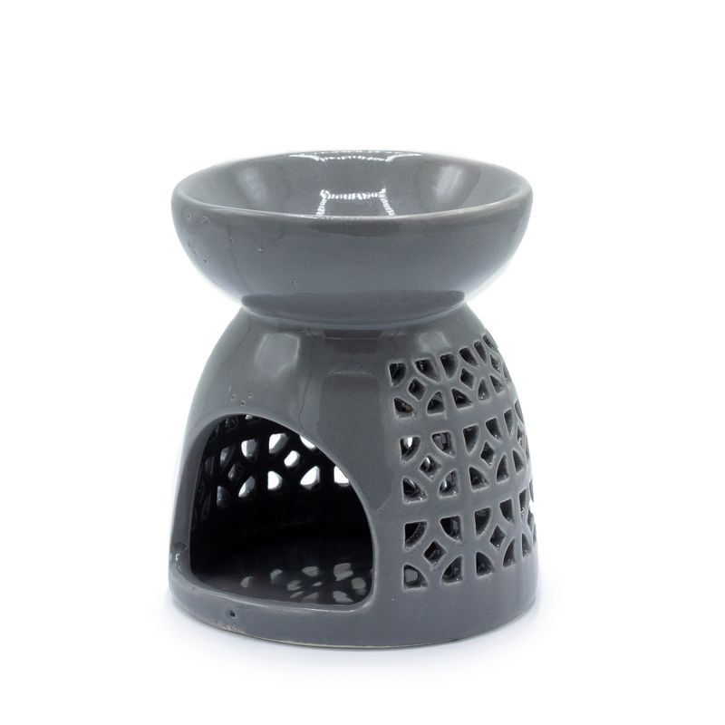 Klasická Aroma Lampa - Maroco - Sivá