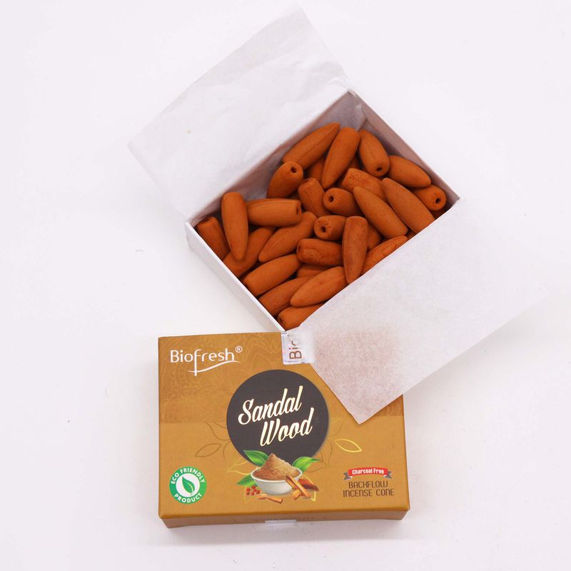 Biofresh Vonné Kužele Tečúci Dym (40 kusov) - Santalové Drevo