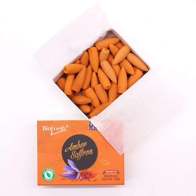 Biofresh Vonné Kužele Tečúci Dym (40 kusov) - Jantárový Šafrán