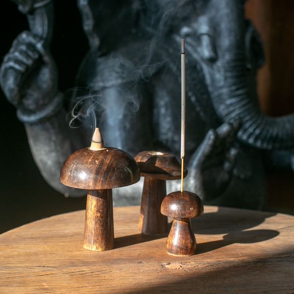 Sada 3 Stojanov - Hríb (8cm 7cm 6.5cm)