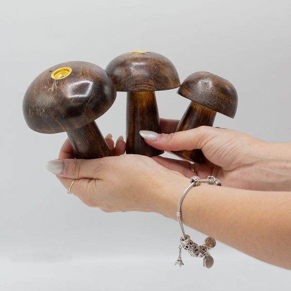 Sada 3 Stojanov - Hríb (10 cm 9 cm 8 cm)