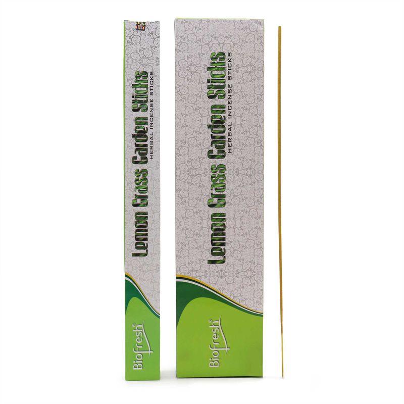 Záhradné Vonné Tyčinky Biofresh - (10 x 50cm) - Citrónová Tráva