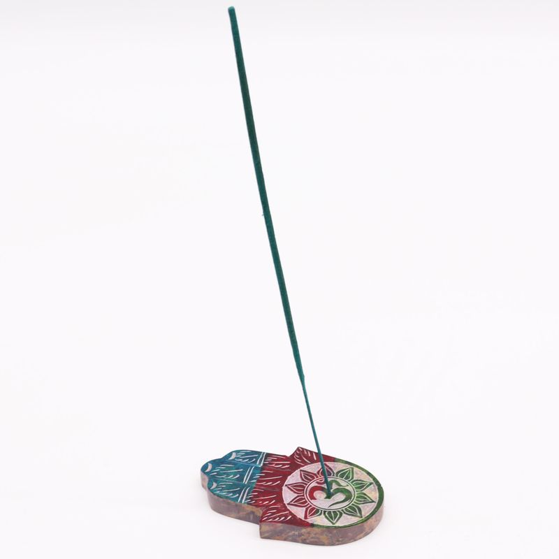 Stojan na Vonné Tyčinky Hamsa 9x6cm -ÓM