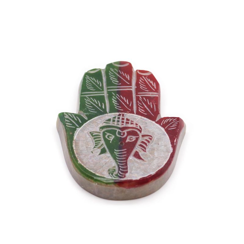 Stojan na Vonné Tyčinky Hamsa 9x6cm - Ganesha