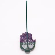 Stredný Stojan na Vonné Tyčinky Hamsa 13x9cm - Strom Života