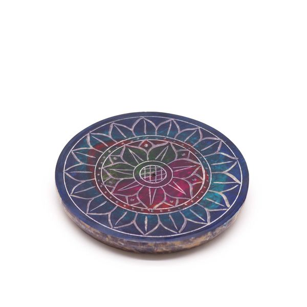 Stojan na Vonné Tyčinky Disk 8 cm - Lotos v Lotose