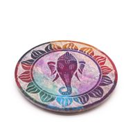 Stojan na Vonné Tyčinky Disk 10cm - Ganesha