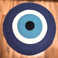 Koberec z Bavlneného Povrazu Evil Eye 150cm