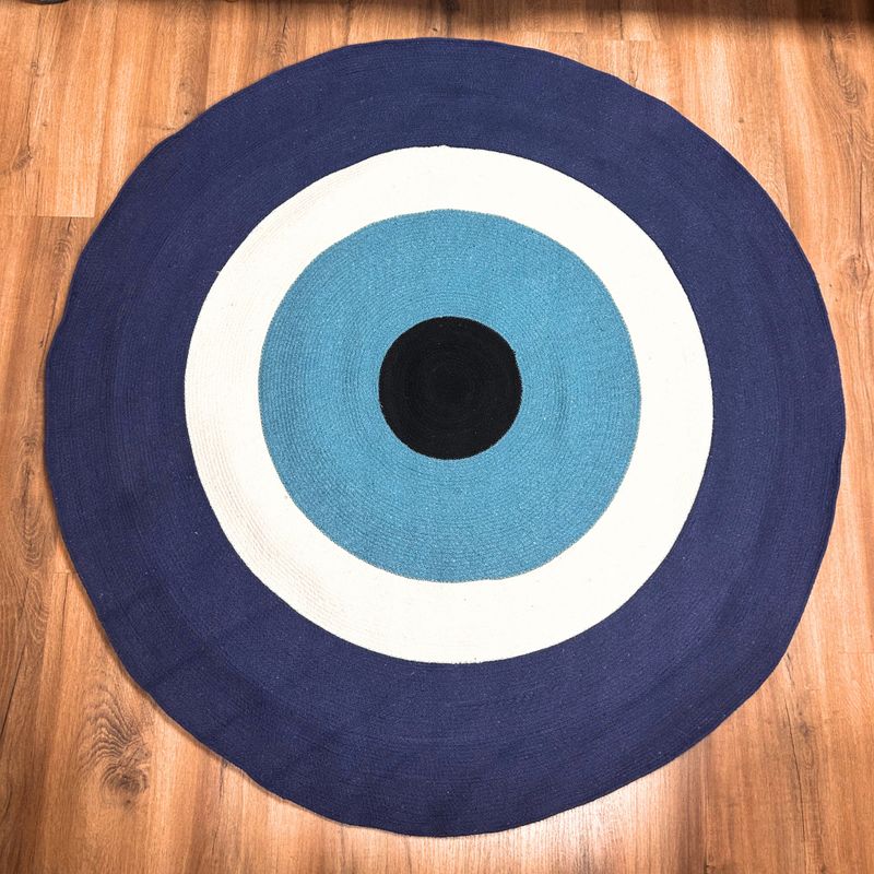 Koberec z Bavlneného Povrazu Evil Eye 150cm