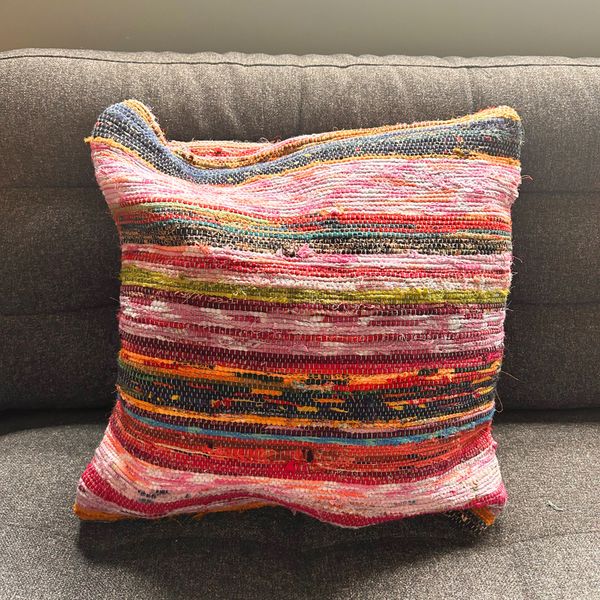 Patchworkové Obliečky na Vankúše - 40x40cm - Modré Odtiene