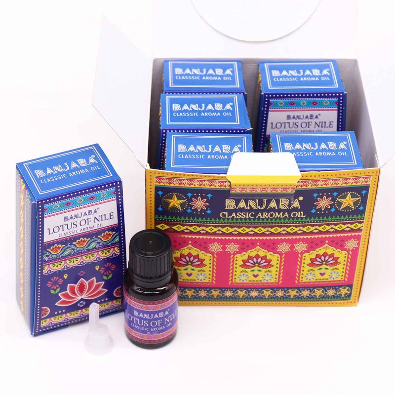 Banjara Indický Vonný Olej 10ml - Lotos Nílu