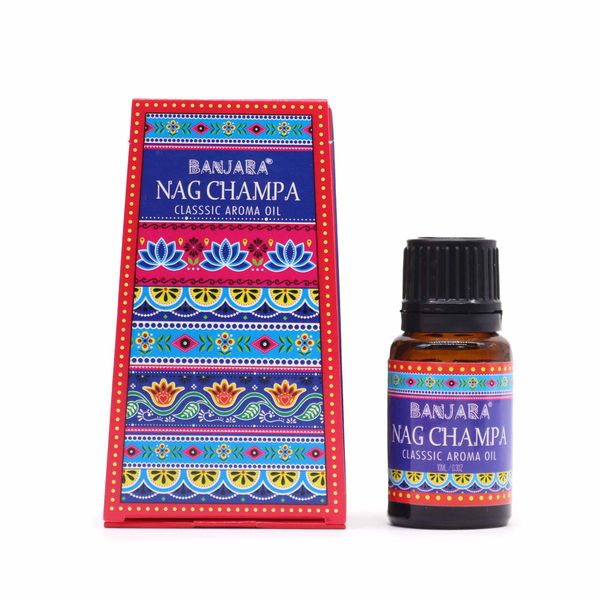 Banjara Indický Vonný Olej 10ml  - Nag Champa