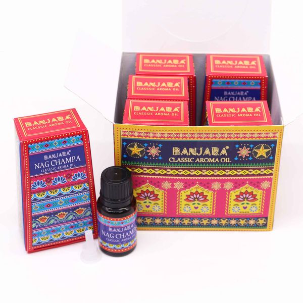 Banjara Indický Vonný Olej 10ml  - Nag Champa