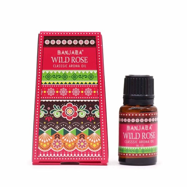 Banjara Indický Vonný Olej 10ml - Divá Ruža