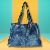 Príručná Taška Hop Hare - Morská Modrá Stonewash Efekt