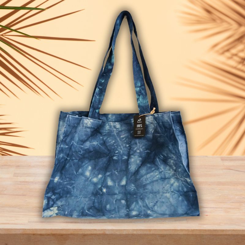 Príručná Taška Hop Hare - Morská Modrá Stonewash Efekt