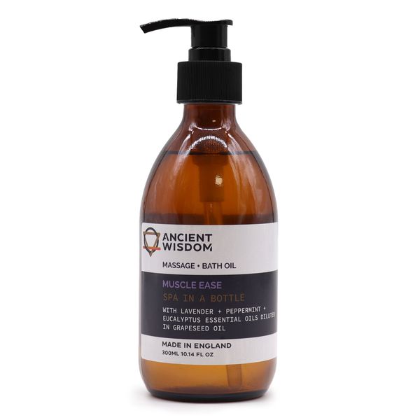 Aromaterapeutický masážny a kúpeľový olej - Uvoľnenie svalov 300 ml
