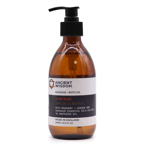 Aromaterapeutický masážny a kúpeľový olej - Ľahkosť kĺbov - 300 ml