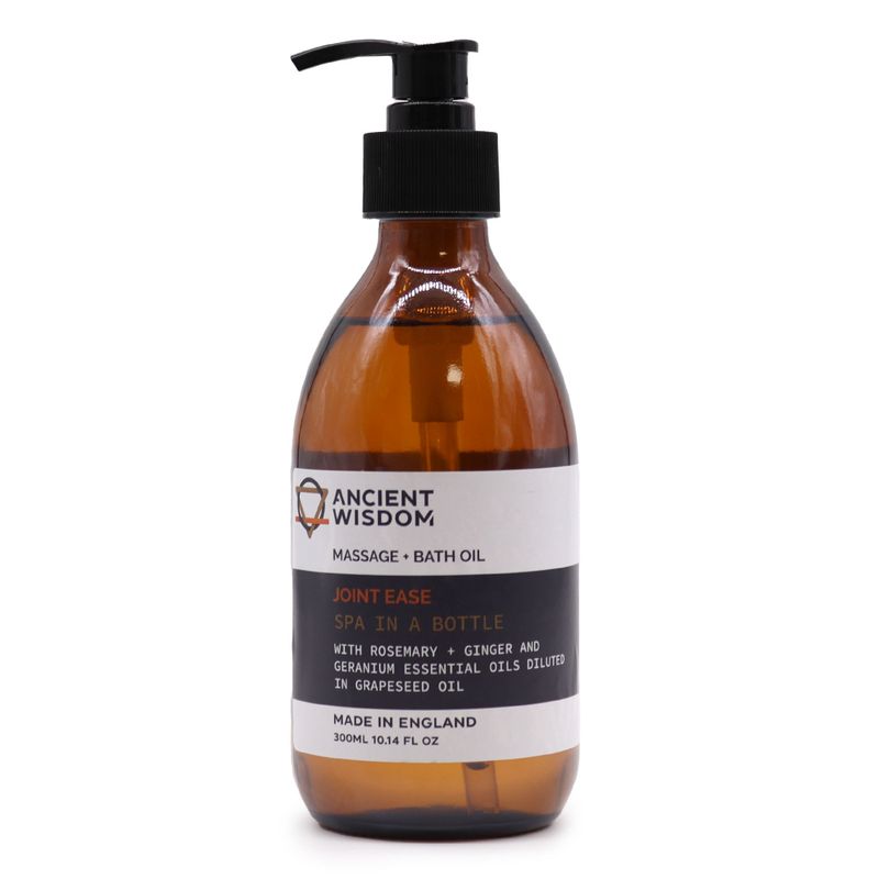 Aromaterapeutický masážny a kúpeľový olej - Ľahkosť kĺbov - 300 ml