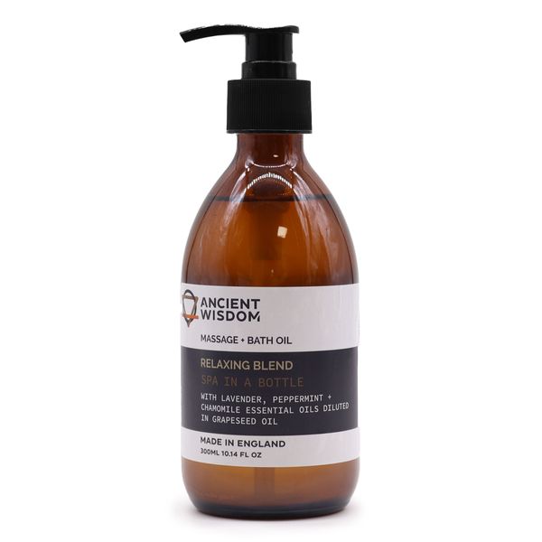 Relaxačný masážny a kúpeľový olej – 300 ml