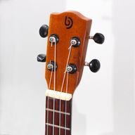 Ručne Vyrábané Ukulele - Oranžová Povrchová Úprava s Tieňovaním (4 struny)