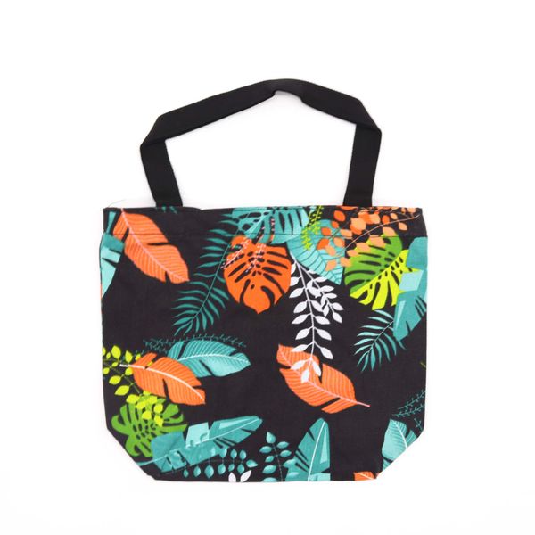 Tropická Praktická Taška Quick Shop Bag – (3x rôzne vzory) – 32x23x10cm