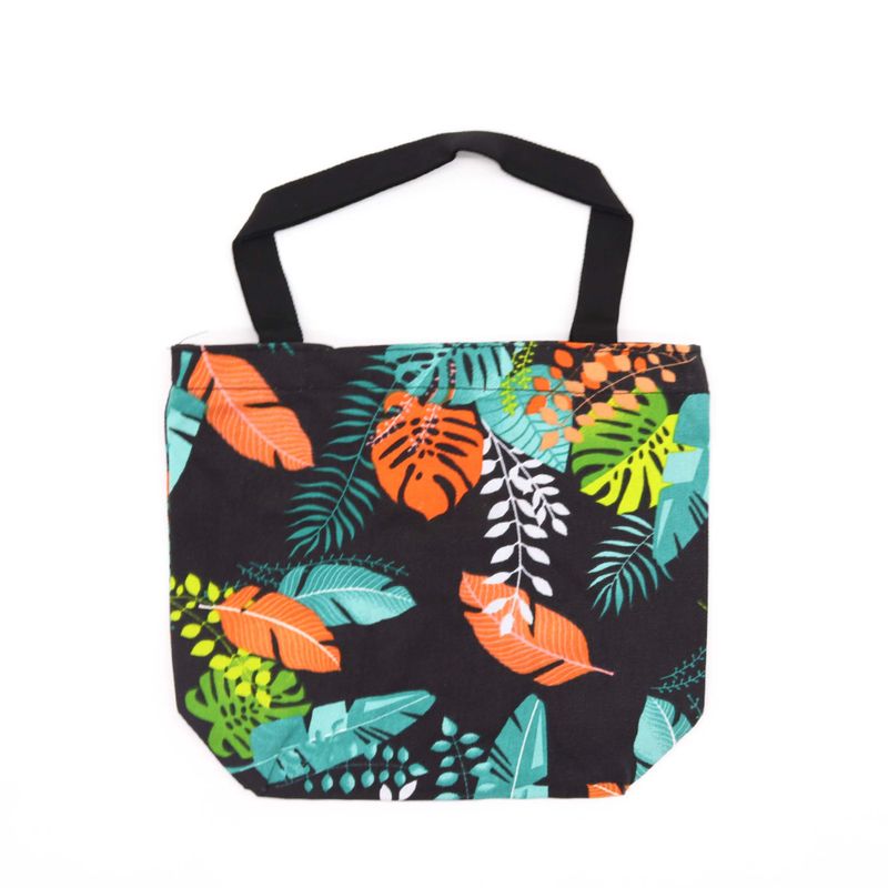 Tropická Praktická Taška Quick Shop Bag – (3x rôzne vzory) – 32x23x10cm