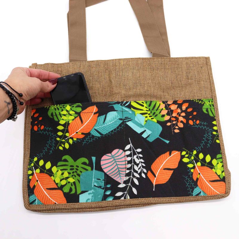 Nákupná Taška Tropical Market - (3 rôzne vzory) - 40x30x9cm