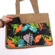 Nákupná Taška Tropical Market - (3 rôzne vzory) - 40x30x9cm