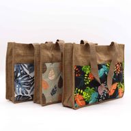 Nákupná Taška Tropical Market - (3 rôzne vzory) - 40x30x9cm