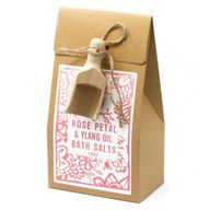 Soľ do Kúpeľa - 500g - Himalájska Soľ -  Ylang a Ruža