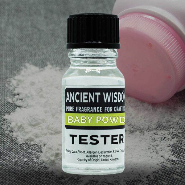 10ml Tester Vonného Oleja - Detský Púder