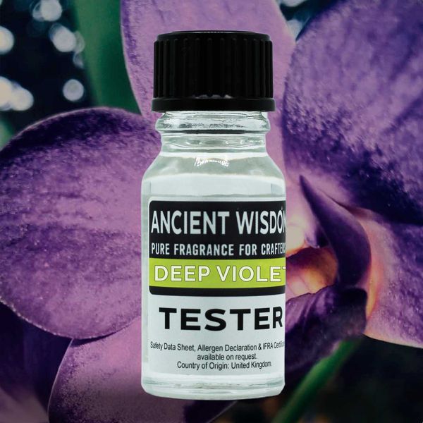 10ml Tester Vonného Oleja - Fialové Pižmo
