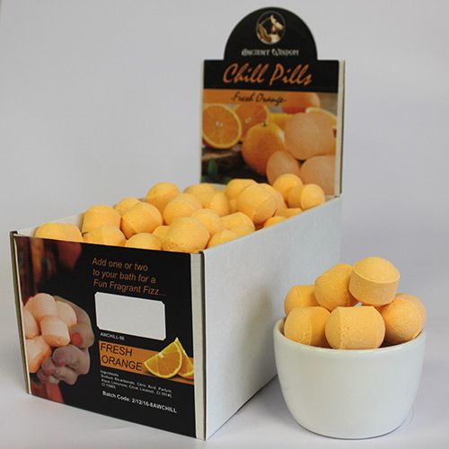 Šumivé Guličky do Kúpeľa 1.3kg - Pomaranč