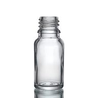10ml  Číra Sklenená Fľaška - Bez Uzáveru