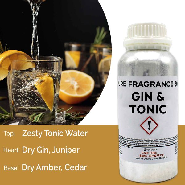 Čistý Vonný Olej - Gin & Tonic 500ml