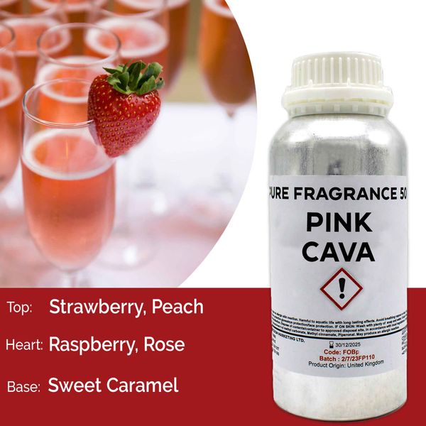 Čistý Vonný Olej - Ružová Cava 500ml