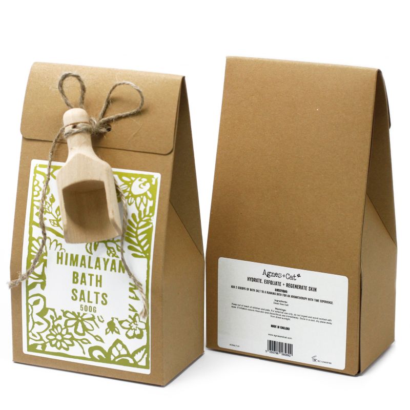 Soľ do Kúpeľa - 500g - Himalájska Soľ -  Ylang a Ruža