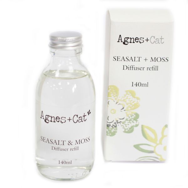 140ml Náplň do Vonného Difuzéra - Seasalt and Moss