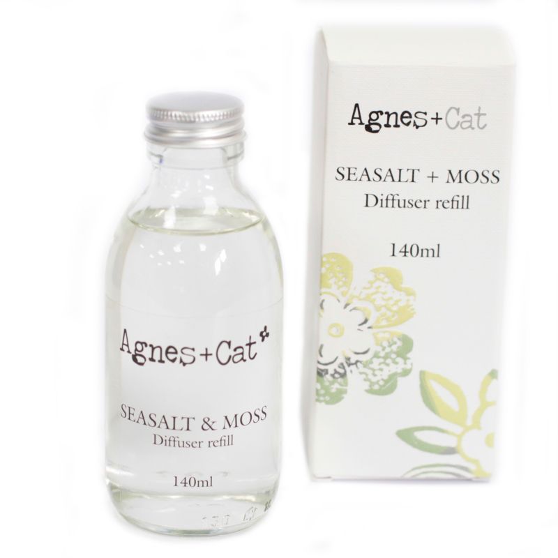 140ml Náplň do Vonného Difuzéra - Seasalt and Moss
