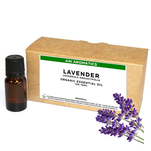 Levanduľa Bio Esenciálny Olej 10ml - Bez Etikety