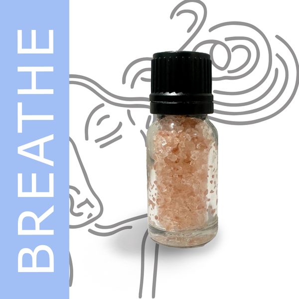 Aromaterapeutická Inhalačná Soľ - Nadýchnite sa - Bez Etikety
