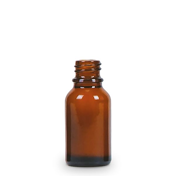 15 ml Fľaška z Jantárového Skla
