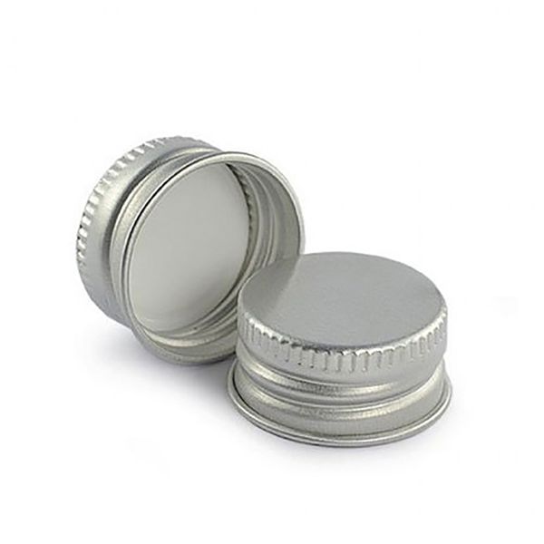 Uzáver na Sklenenú Liekovku - Strieborný Hliník 28mm