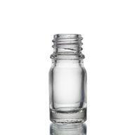 5ml Číra Sklenená Fľaška - Bez Uzáveru
