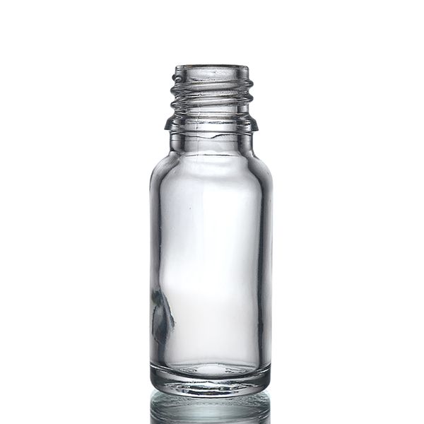 15ml  Číra Sklenená Fľaška - Bez Uzáveru